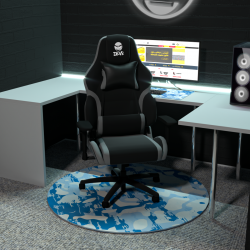 Devo Gaming Floorpad - White Camo Devo Gaming Floorpad - White Camo