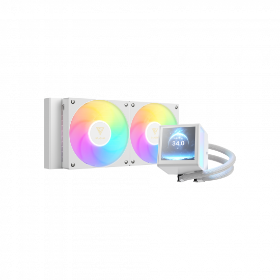 Gamdias Chione P5-240 Liquid Cooler - White Gamdias Chione P5-240 Liquid Cooler - White