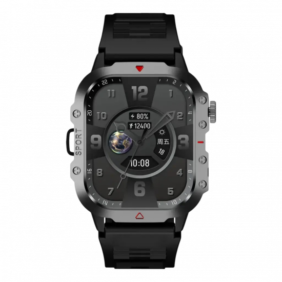 Green Lion Gravix Smart Watch - Black
