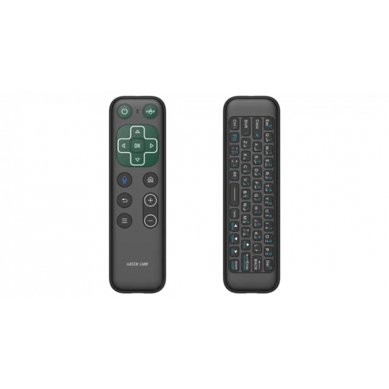 Green Lion Wireless Remote with Keyboard and Mouse - Black Green Lion Wireless Remote with Keyboard and Mouse - Black