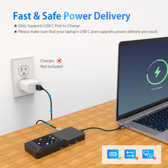 Mirabox DK0108-D Streamdock USB-C