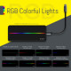 Mirabox OTG 8-in-1USB C Hub Dock with RGB
