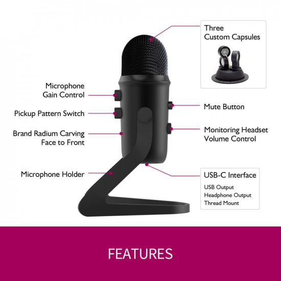Mirabox HSA651 Gaming Microphone
