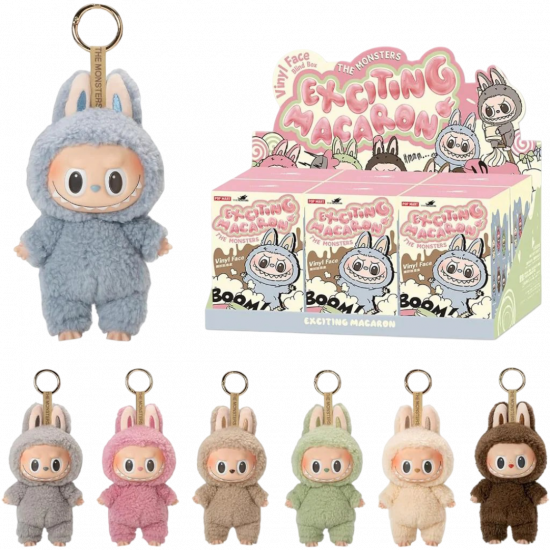 Labubu Exciting Macaron Plush toy v1