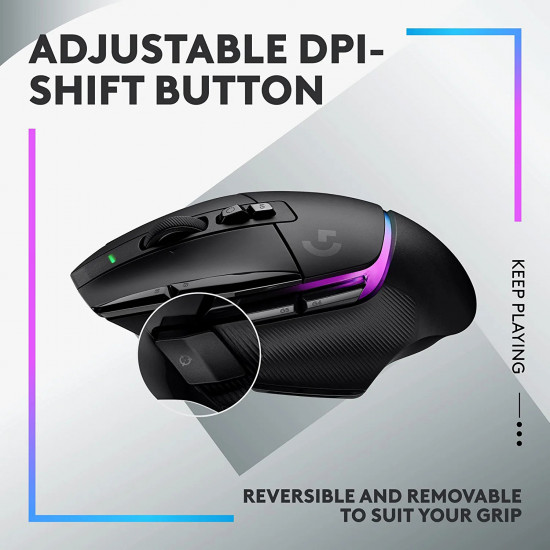 Logitech G502 X Plus Wireless Gaming Mouse - Black Logitech G502 X Plus Wireless Gaming Mouse - Black