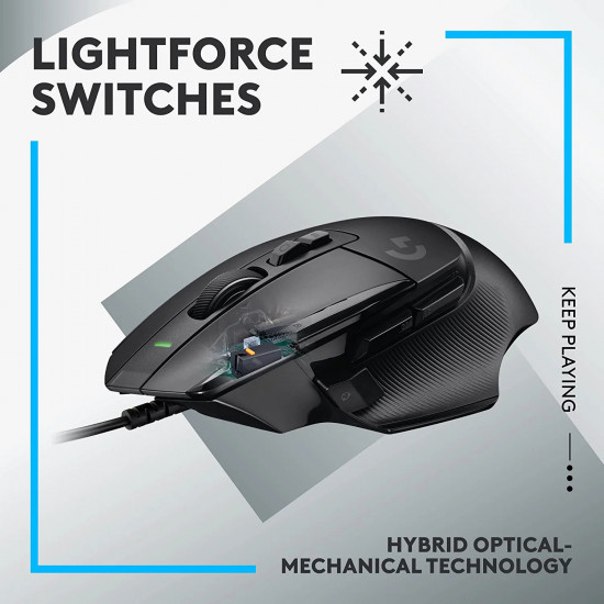 Logitech G502 X Wired Mouse - Black Logitech G502 X Wired Mouse - Black