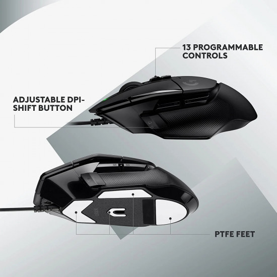 Logitech G502 X Wired Mouse - Black Logitech G502 X Wired Mouse - Black