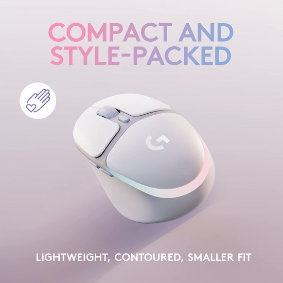 Logitech G705 Wireless Gaming Mouse (Aurora Collection) - White Mist