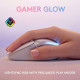 Logitech G705 Wireless Gaming Mouse (Aurora Collection) - White Mist