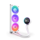 NZXT Kraken Elite 360mm LCD RGB Cooler IPS Single Frame with Controller - White NZXT Kraken Elite 360mm LCD RGB Cooler IPS Single Frame with Controller - White