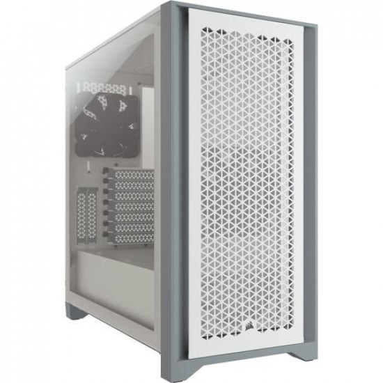 Corsair 4000D AIRFLOW Tempered Glass Mid-Tower ATX Case - white Corsair 4000D AIRFLOW Tempered Glass Mid-Tower ATX Case - white