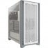 Corsair 4000D AIRFLOW Tempered Glass Mid-Tower ATX Case - white