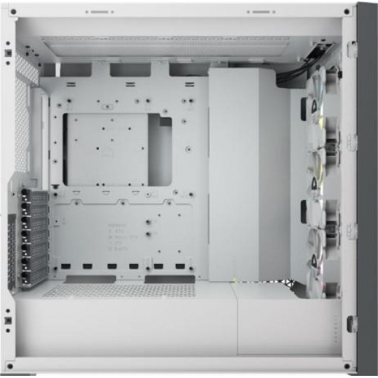 Corsair 5000X RGB Tempered Glass Mid-Tower ATX Case - White