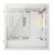 Corsair iCUE 5000D V2 AIRFLOW RGB Tempered Glass Mid-Tower ATX Case - White Corsair iCUE 5000D V2 AIRFLOW RGB Tempered Glass Mid-Tower ATX Case - White