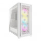 Corsair iCUE 5000D V2 AIRFLOW RGB Tempered Glass Mid-Tower ATX Case - White Corsair iCUE 5000D V2 AIRFLOW RGB Tempered Glass Mid-Tower ATX Case - White