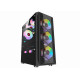 Skull Ice Drill I Gaming Case + 4 Fans - Black Skull Ice Drill I Gaming Case + 4 Fans - Black