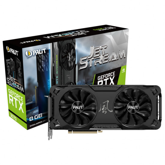 Palit GeForce RTX 3070 Jetstream 8GB GPU Palit GeForce RTX 3070 Jetstream 8GB GPU