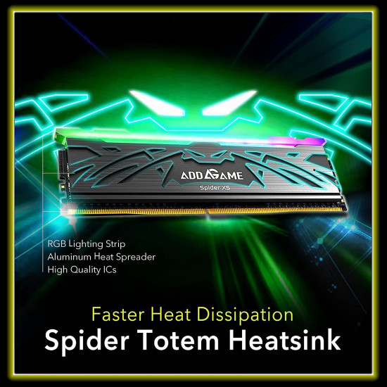 Addlink Spider X5 DDR5 32gb - 6400mhz (2x16gb) RGB