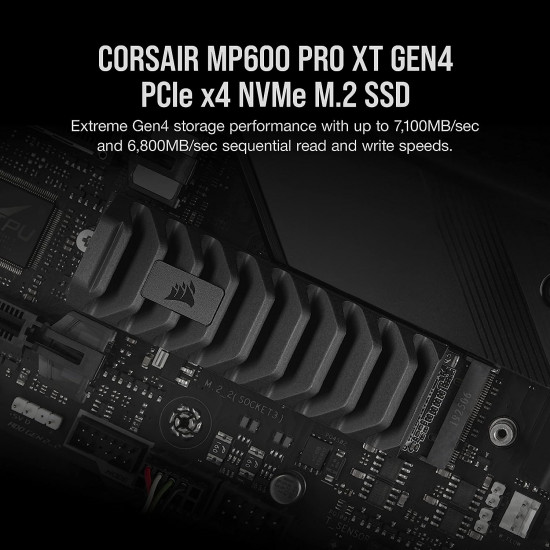 Corsair Force Series - MP600 PRO XT NVMe M.2 Gen4 - 1TB Corsair Force Series - MP600 PRO XT NVMe M.2 Gen4 - 1TB
