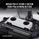 Corsair Force Series - MP600 Pro XT NVMe M.2 Gen4 Hydro edition - 2TB - White