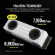 Corsair Force Series - MP600 Pro XT NVMe M.2 Gen4 Hydro edition - 2TB - White