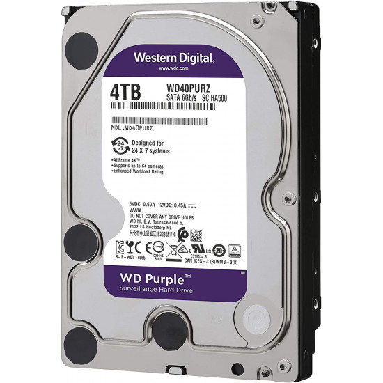 WD HDD 4TB Purple