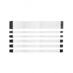 Mod Sleeve Extension Power Supply Cable Kit - White