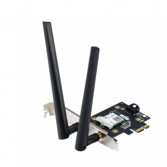 Asus PCE-AX3000 Bluetooth + Dual Band PCI-E WiFi 6 Asus PCE-AX3000 Bluetooth + Dual Band PCI-E WiFi 6