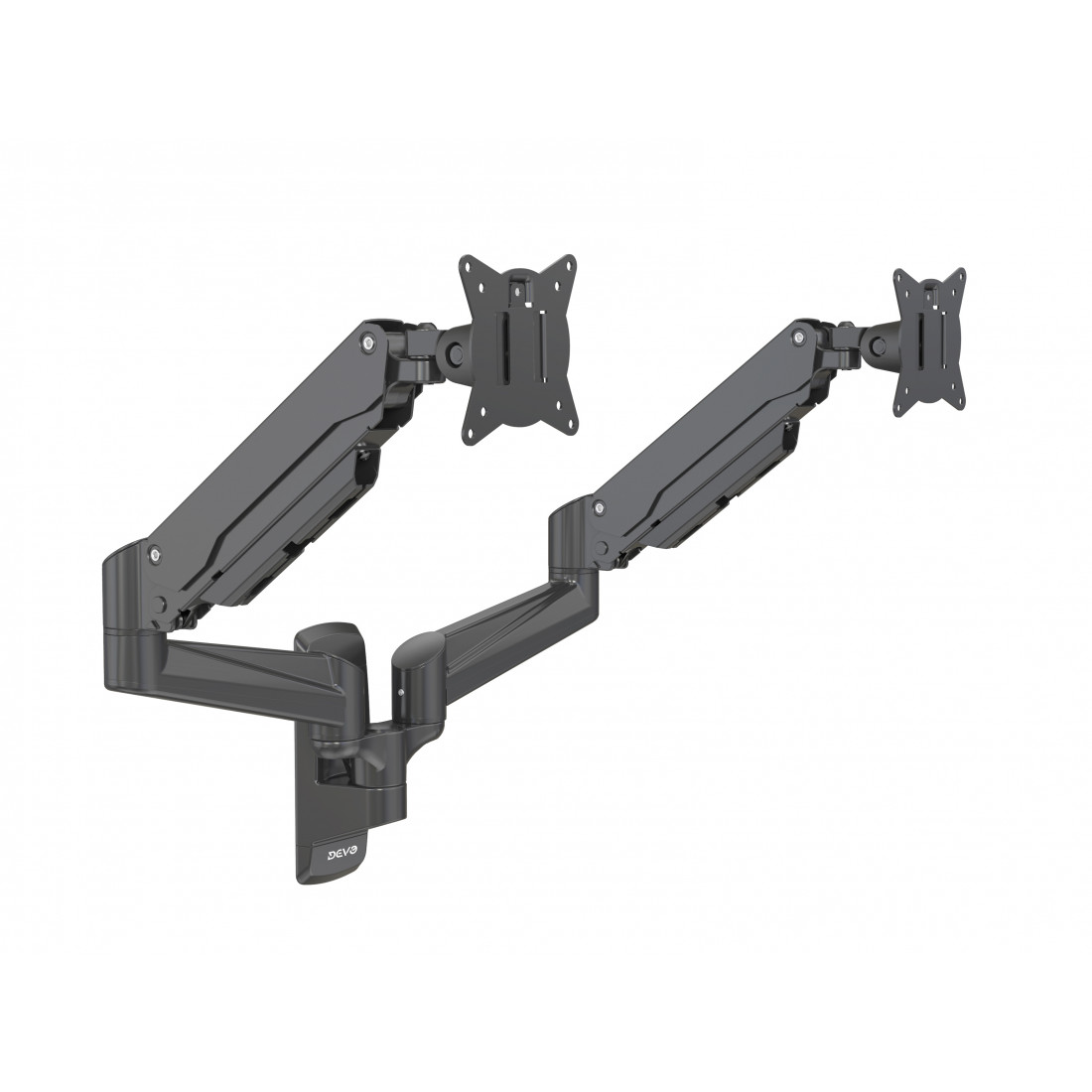 Devo Gaming Wall Monitor Arm - 2 Monitors
