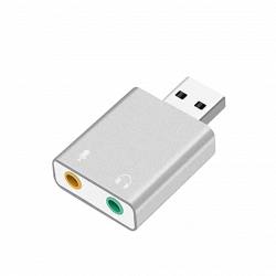 USB 2.0 External Sound Card