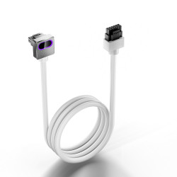 AsiaHorse Hydrus-16PIN-B 2.0 - 16PIN 50cm 12VHPWR ARGB Module Cable - B Version - White