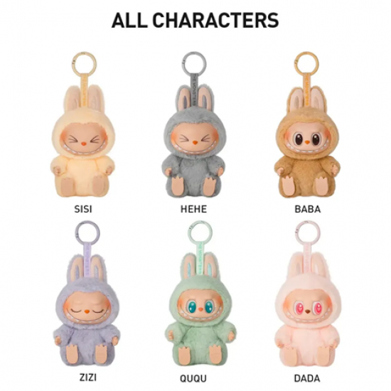 Labubu Have a seat Plush toy v2 Labubu Have a seat Plush toy v2