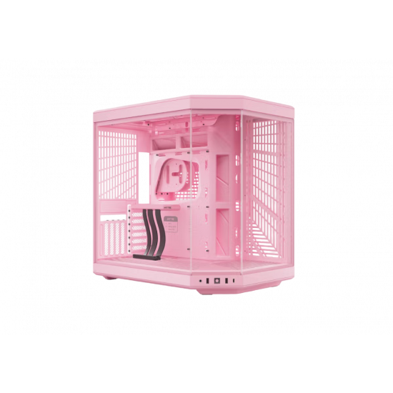 HYTE Y70 ATX Dual Chamber Mid-Tower Case - Strawberry Milk (Pink)