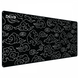 Devo Gaming mouse Pad - Cloud Black Devo Gaming mouse Pad - Cloud Black