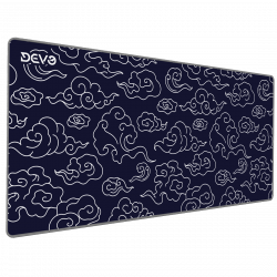 Devo Gaming mouse Pad - Cloud Dark Blue Devo Gaming mouse Pad - Cloud Dark Blue