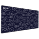 Devo Gaming mouse Pad - Cloud Dark Blue