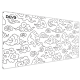 Devo Gaming mouse Pad - Cloud White Devo Gaming mouse Pad - Cloud White
