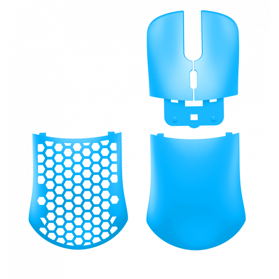 Devo Gaming Mouse - Lit-Two Blue Cover