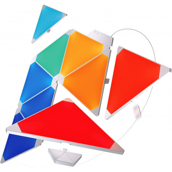 Nanoleaf - Shapes - Triangles - Starter Kit - White - 9 Pack - EU/UK