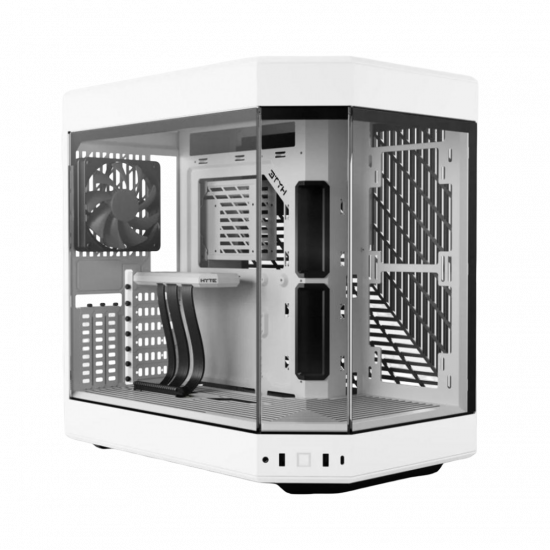 HYTE Y60 Dual Chamber Mid-Tower ATX Case - White HYTE Y60 Dual Chamber Mid-Tower ATX Case - White