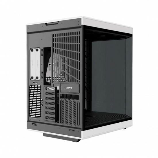 HYTE Y70 ATX Dual Chamber Mid-Tower Case - Black / White