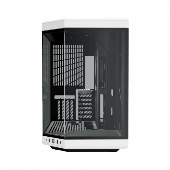 HYTE Y70 ATX Dual Chamber Mid-Tower Case - Black / White