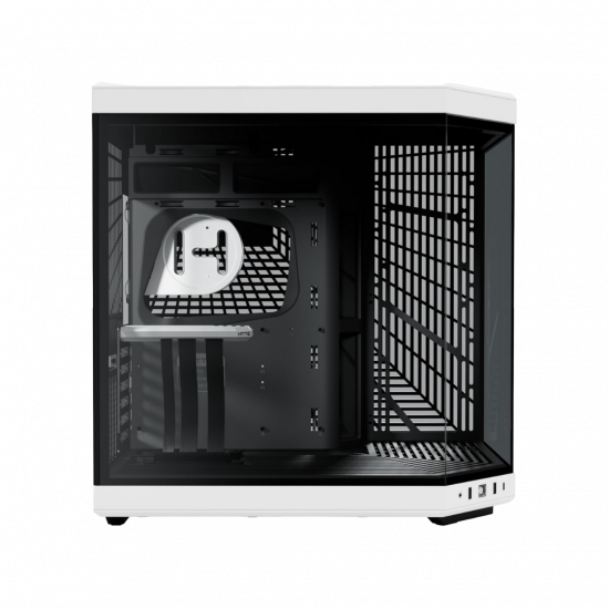 HYTE Y70 ATX Dual Chamber Mid-Tower Case - Black / White