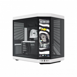 HYTE Y70 ATX Dual Chamber Mid-Tower Case - Stanly Black / White HYTE Y70 ATX Dual Chamber Mid-Tower Case - Stanly Black / White