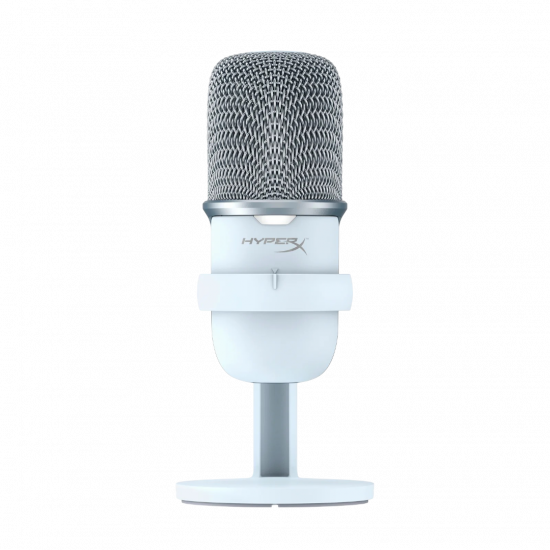 HyperX SoloCast Microphone - White HyperX SoloCast Microphone - White