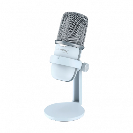 HyperX SoloCast Microphone - White HyperX SoloCast Microphone - White