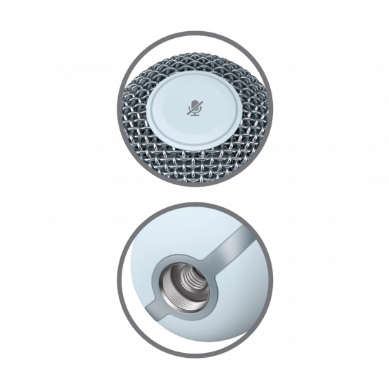 HyperX SoloCast Microphone - White HyperX SoloCast Microphone - White