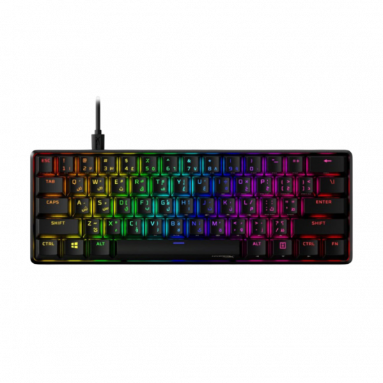 Hyperx Alloy Origins 60% Keyboard - Arabic Hyperx Alloy Origins 60% Keyboard - Arabic