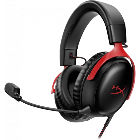 HyperX Cloud III Gaming Headset - Black/Red HyperX Cloud III Gaming Headset - Black/Red