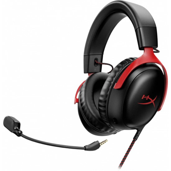 HyperX Cloud III Gaming Headset - Black/Red HyperX Cloud III Gaming Headset - Black/Red